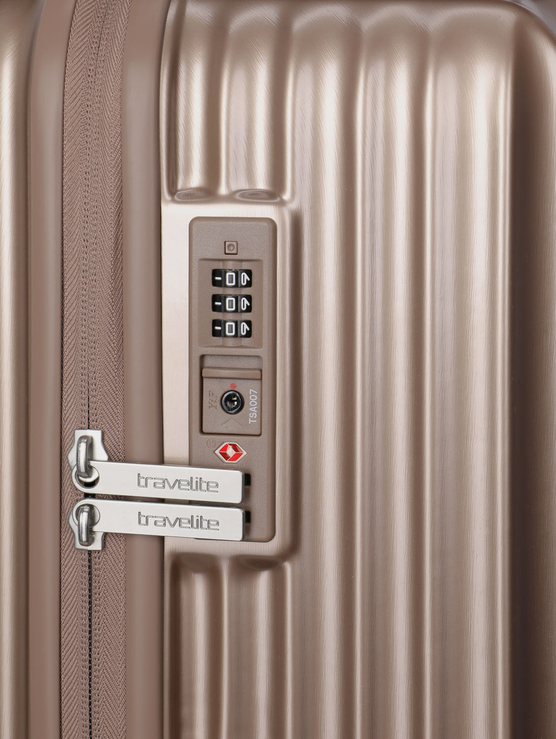 Travelite Paros Trolley L 4-Rollen Cappuccino