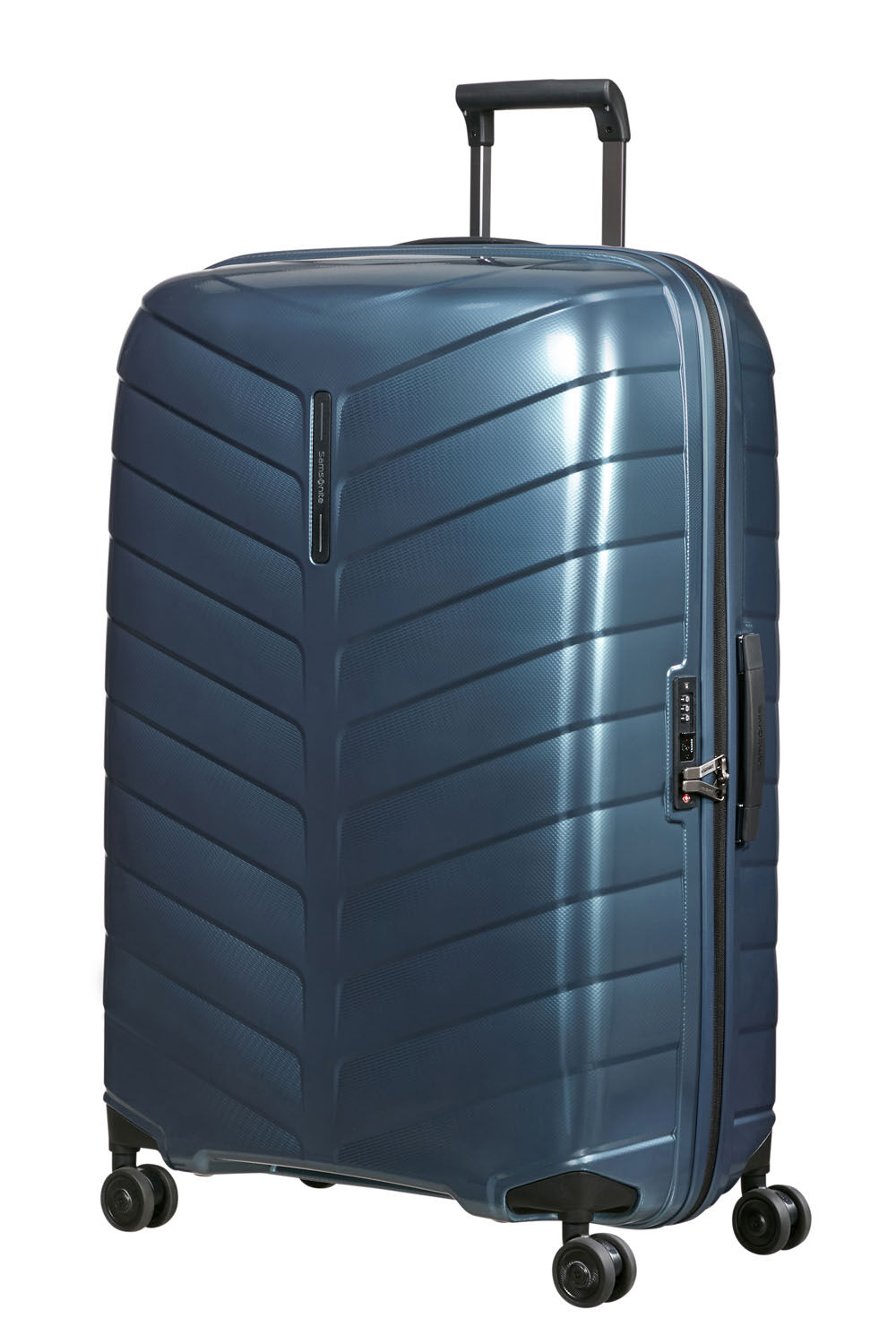 Samsonite Attrix Trolley mit 4 Rollen 81cm Steel Blue