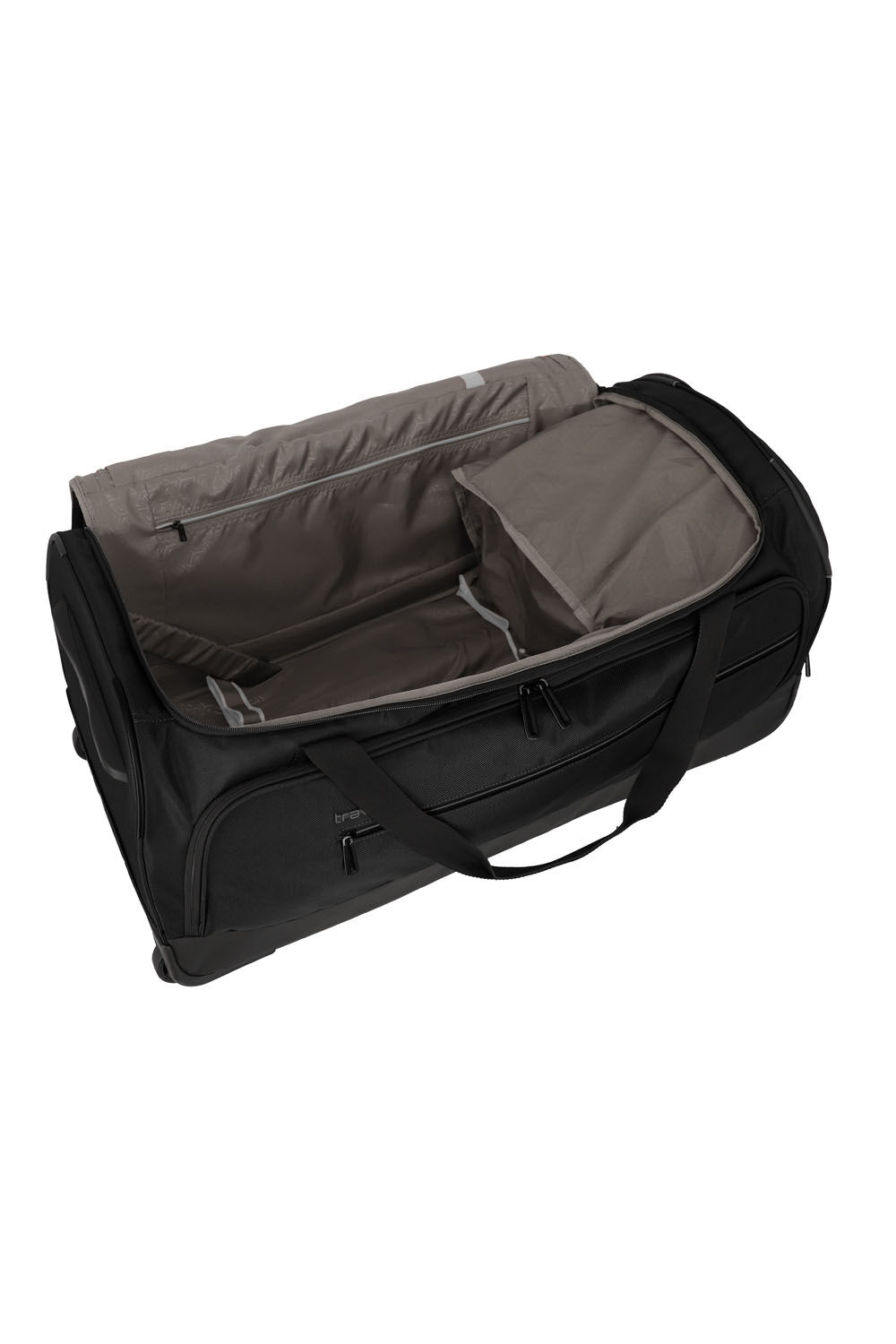 Travelite Crosslite Rollenreisetasche L 79cm Schwarz