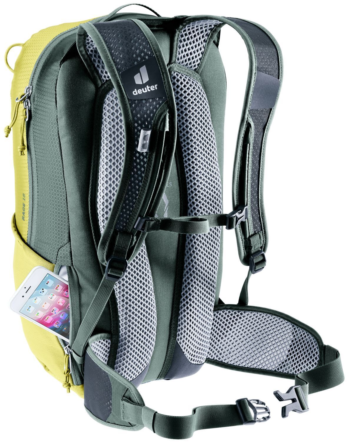 Deuter Race 16 Fahrradrucksack sprout-ivy