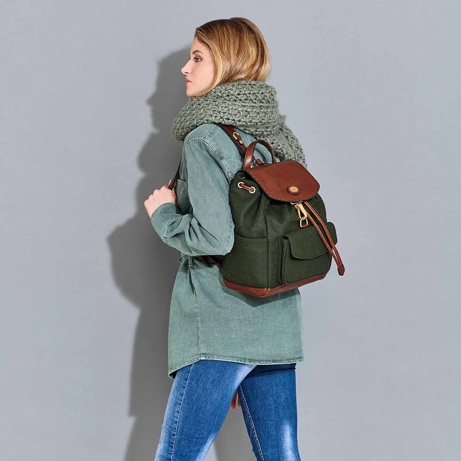 The Bridge Loden Capsule Rucksack 0401125F