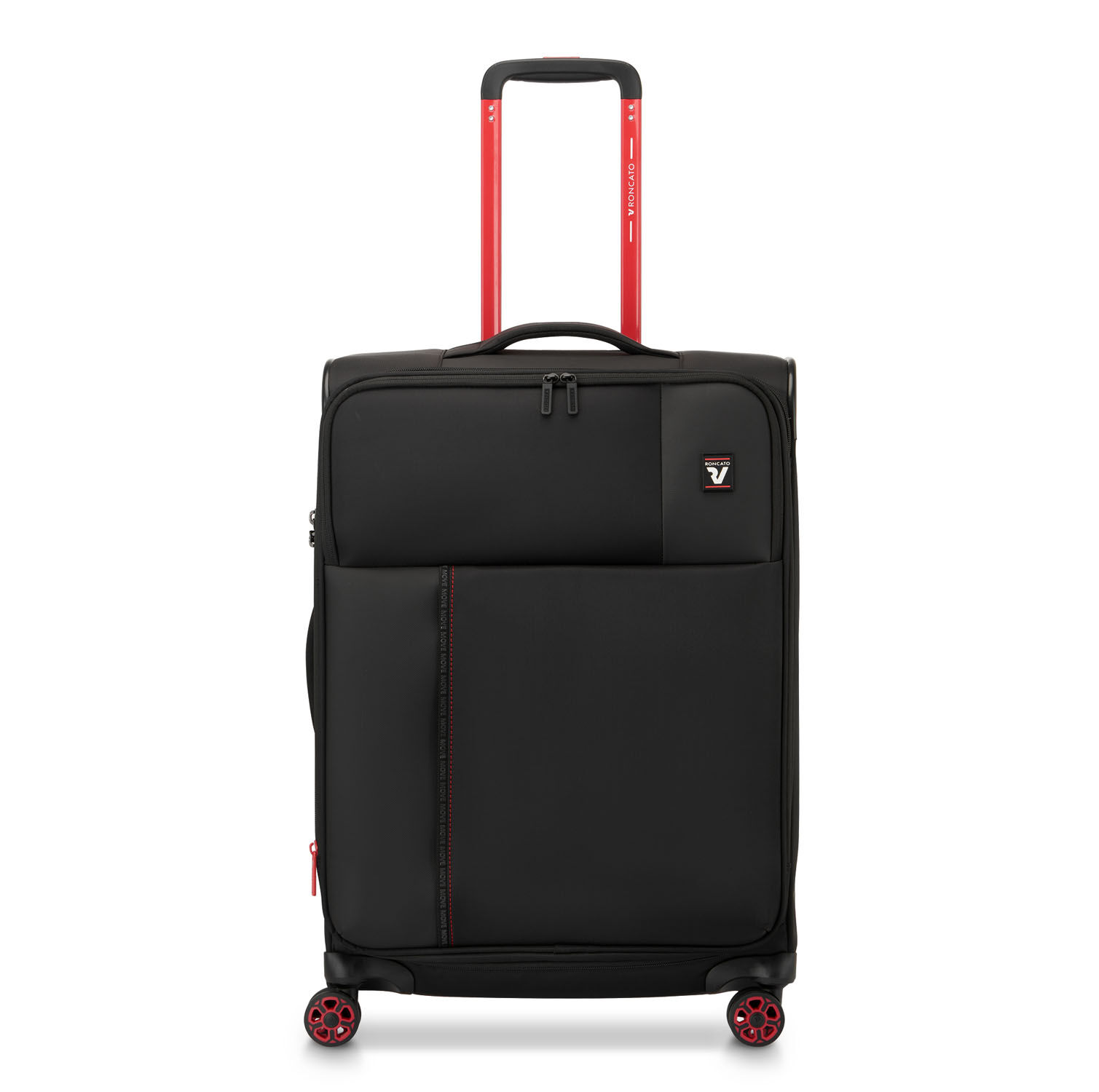 Roncato Move Mittelgrosse Koffer 64cm erweiterbar Smoke black