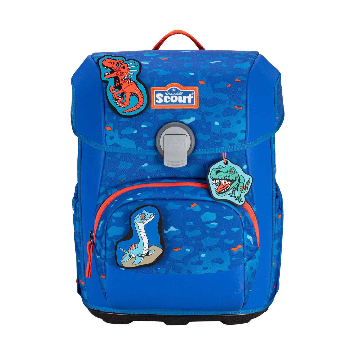 Scout Neo Exklusiv Superflash Schulranzen-Set 4-teilig Blue Dino Scout Neo Exklusiv Superflash Schulranzen-Set 4-teilig Blue Dino