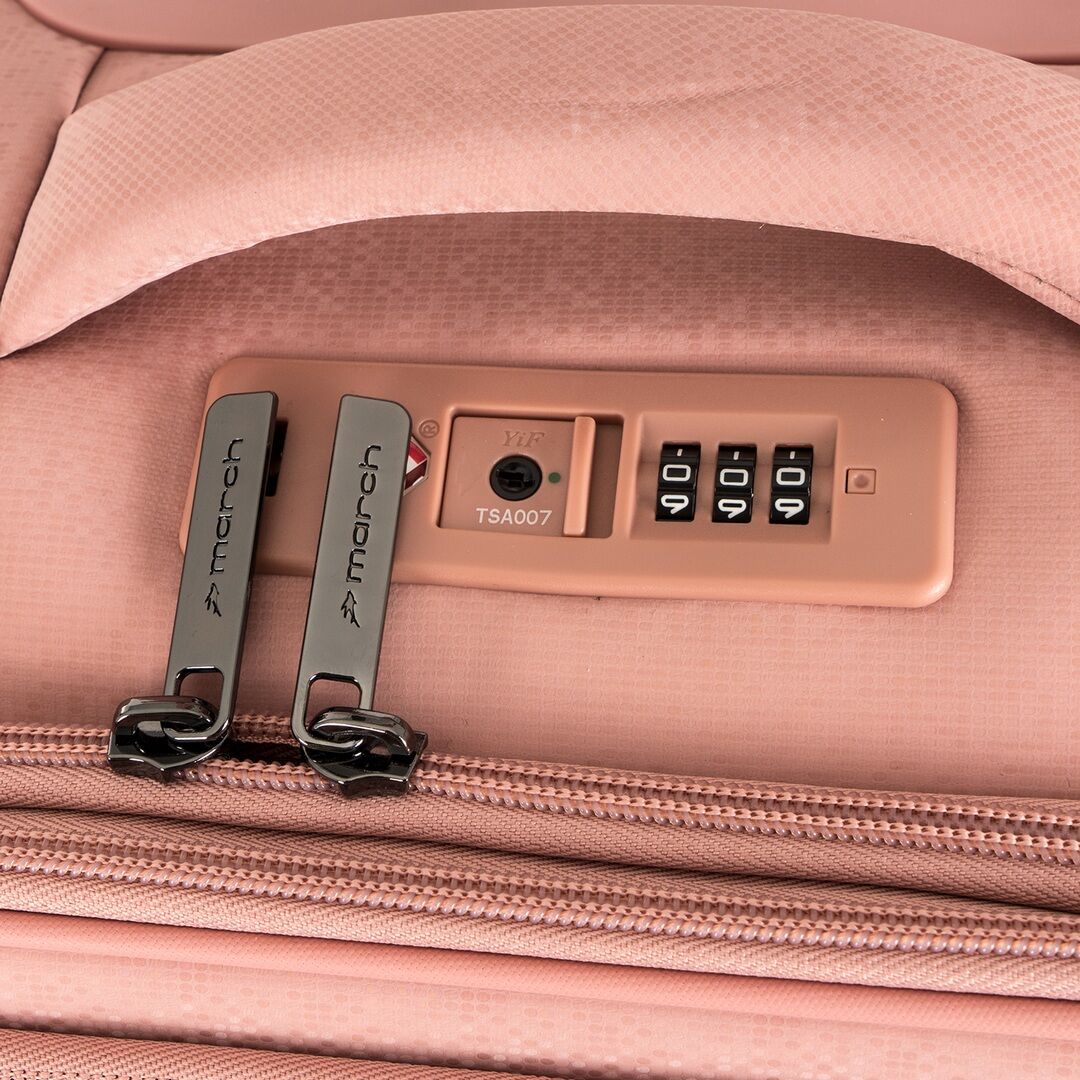 March mosaic Trolley-Set pink