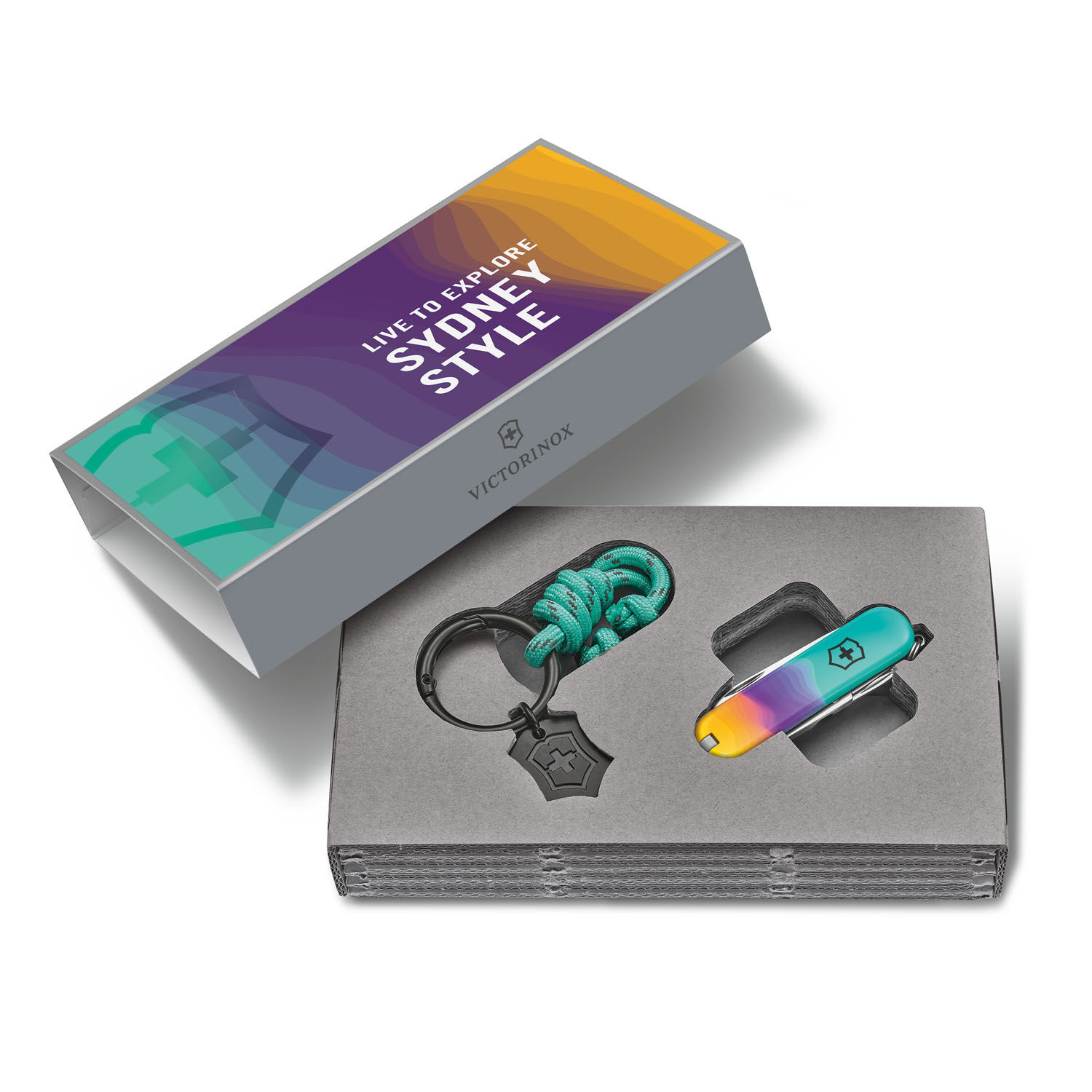 Victorinox Classic SD 58mm, kleines Taschenmesser -Live to Explore Kollektion Sydney Style