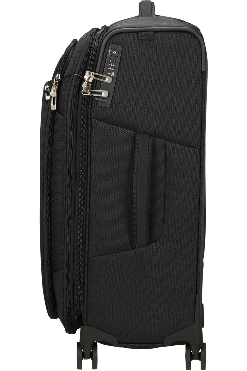 Samsonite Respark Trolley mit 4 Rollen erweiterbar 67cm + GRATIS HOTELGUTSCHEIN Ozone Black