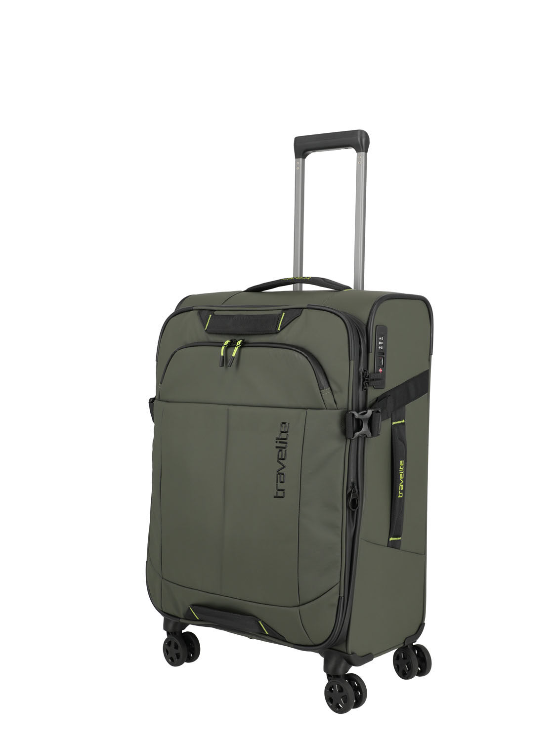 Travelite BRIIZE Trolley M 4-Rollen Khaki
