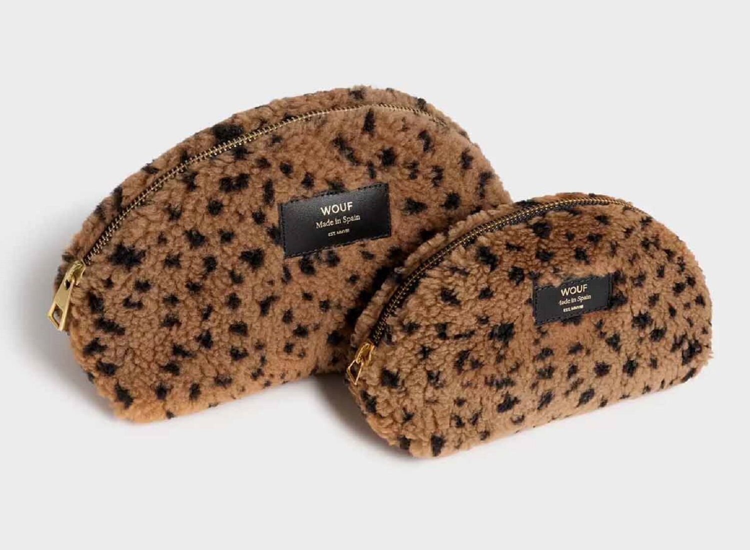 Wouf Accessories Toiletry Bag Toffee