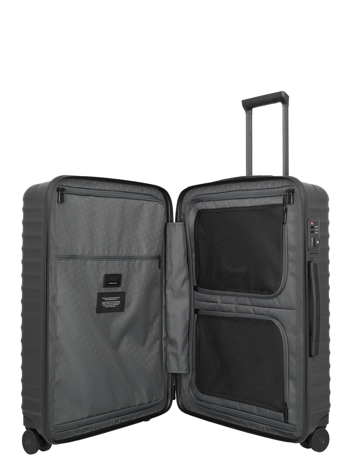 TITAN Upgrade Trolley M+ 4-Rollen Nightshade black