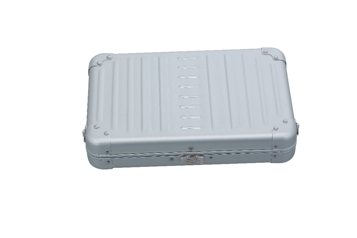 Aleon Lifestyle Vanity Case Midi, Querformat Silber