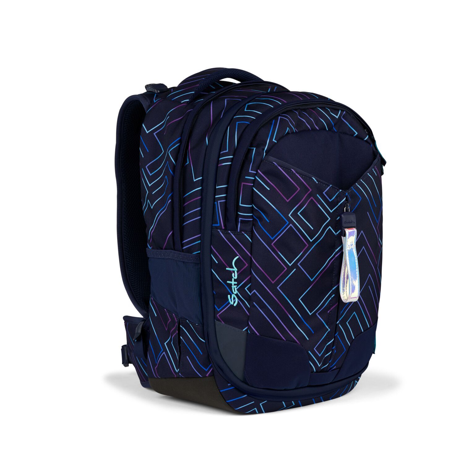 satch match Schulrucksack  Purple Laser