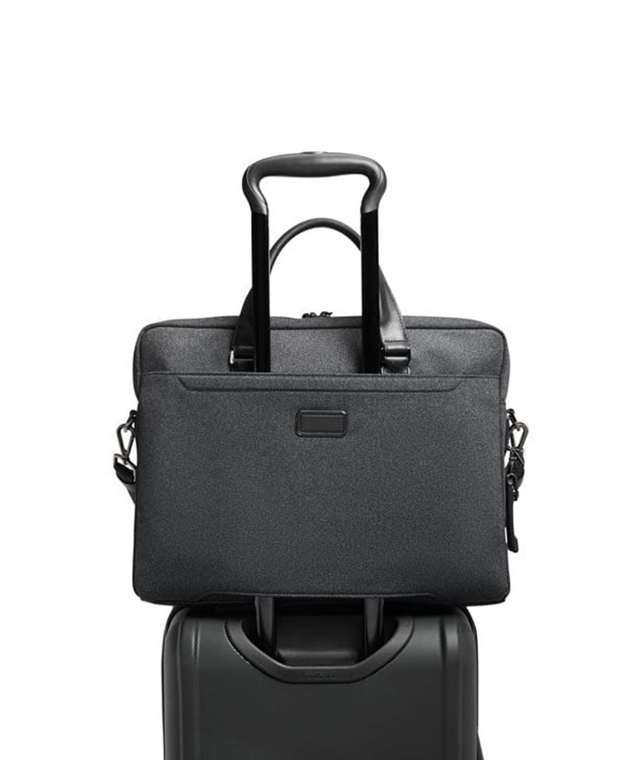 Tumi Harrison Avondale Aktentasche mit Reißverschluss oben Dark Charcoal