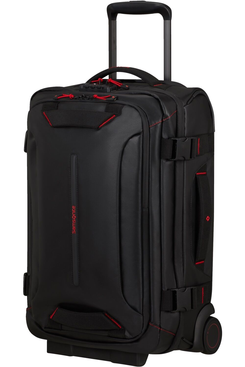 Samsonite Ecodiver Reisetasche mit Rollen & Doppelrahmen 55cm + GRATIS HOTELGUTSCHEIN Schwarz Samsonite Ecodiver Reisetasche mit Rollen & Doppelrahmen 55cm + GRATIS HOTELGUTSCHEIN Schwarz