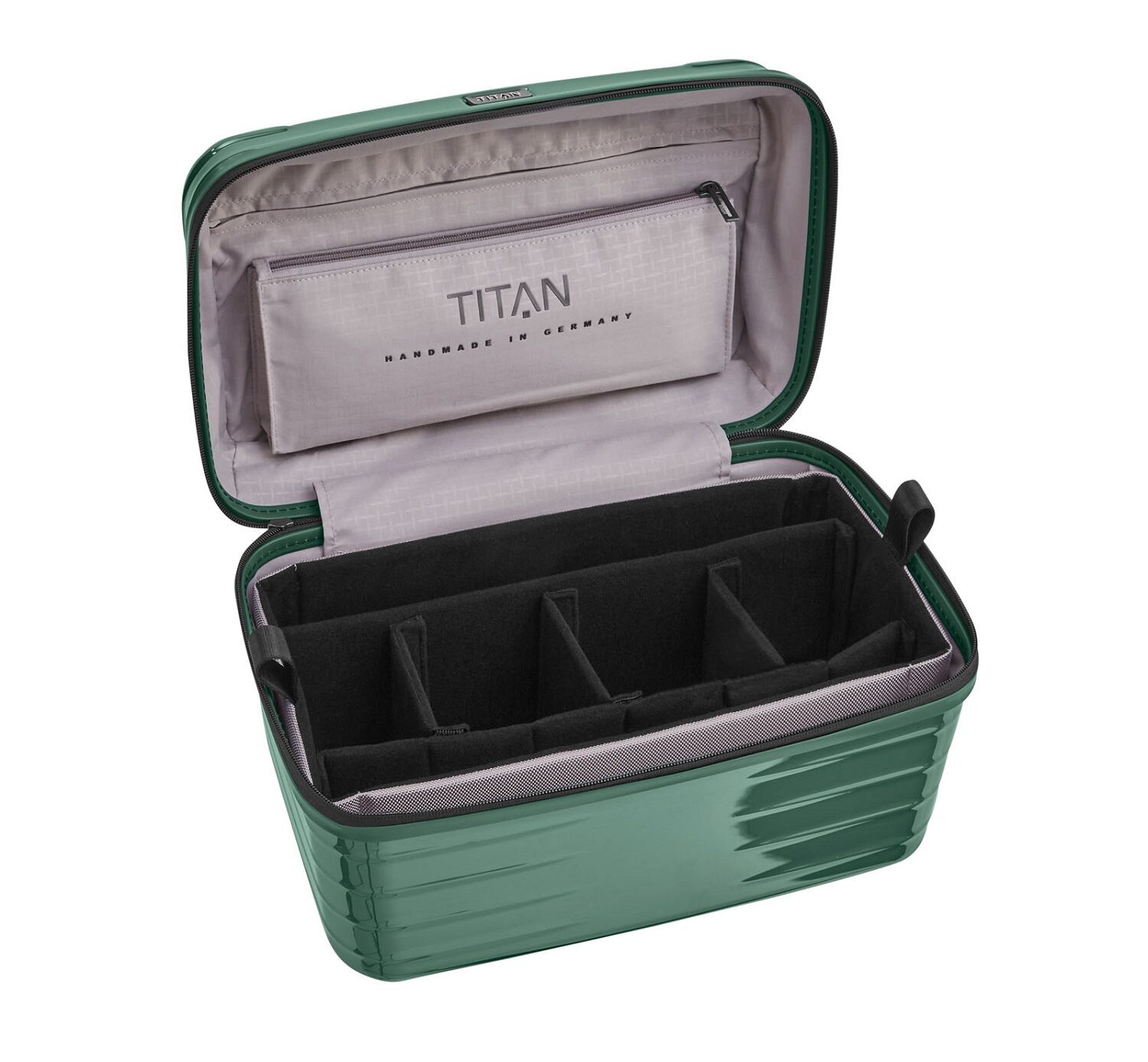 TITAN Litron Beautycase + Gratis Hotelgutschein Traubengrün TITAN Litron Beautycase + Gratis Hotelgutschein Traubengrün