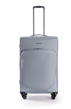 Stratic MIX Koffer L 4-Rollen, erweiterbar steel