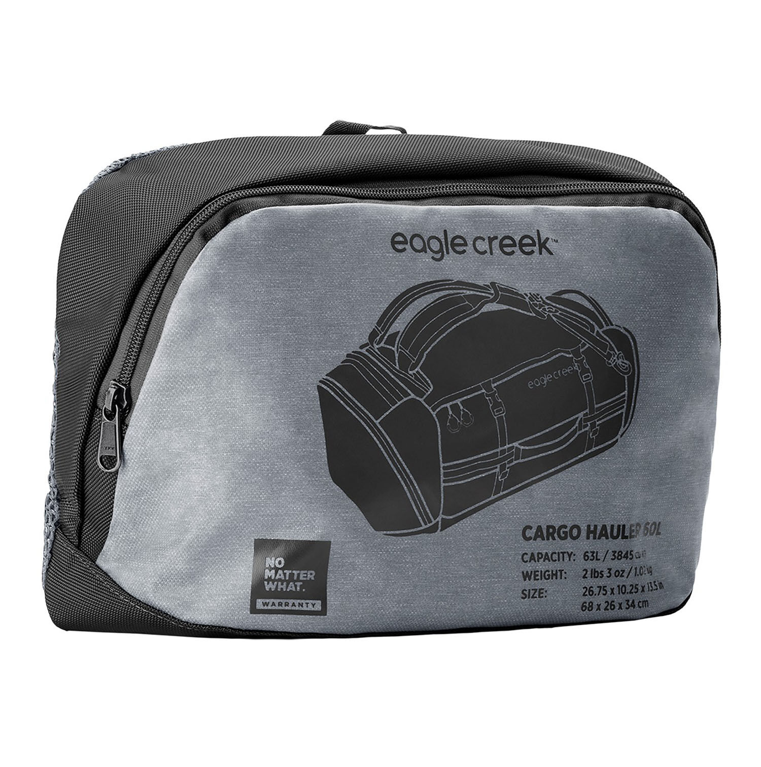 Eagle Creek Cargo Hauler Duffel Bag 60L charcoal