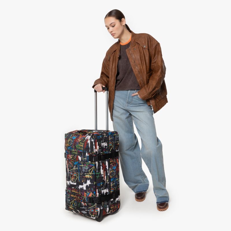 Eastpak Transit'R Reisetrolley M mit 2 Rollen Basquiat Kings Of Egypt 2