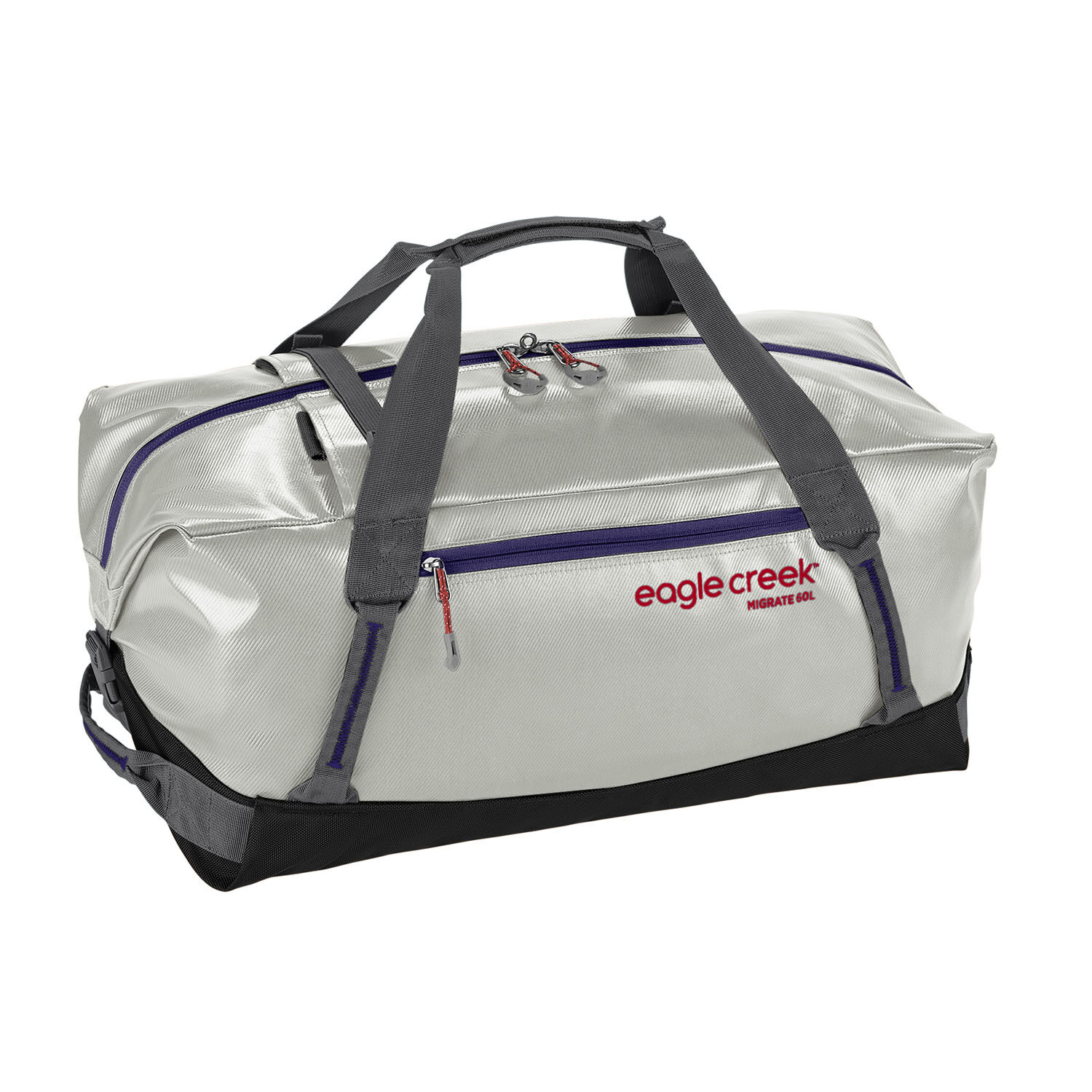 Eagle Creek Migrate Duffel Bag 60L, erweiterbar silver