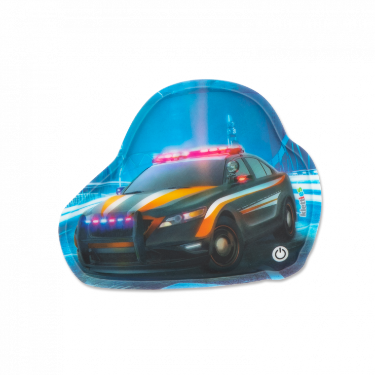 ergobag Kletties Blinkie mit LED (1-tlg.) Polizeiauto