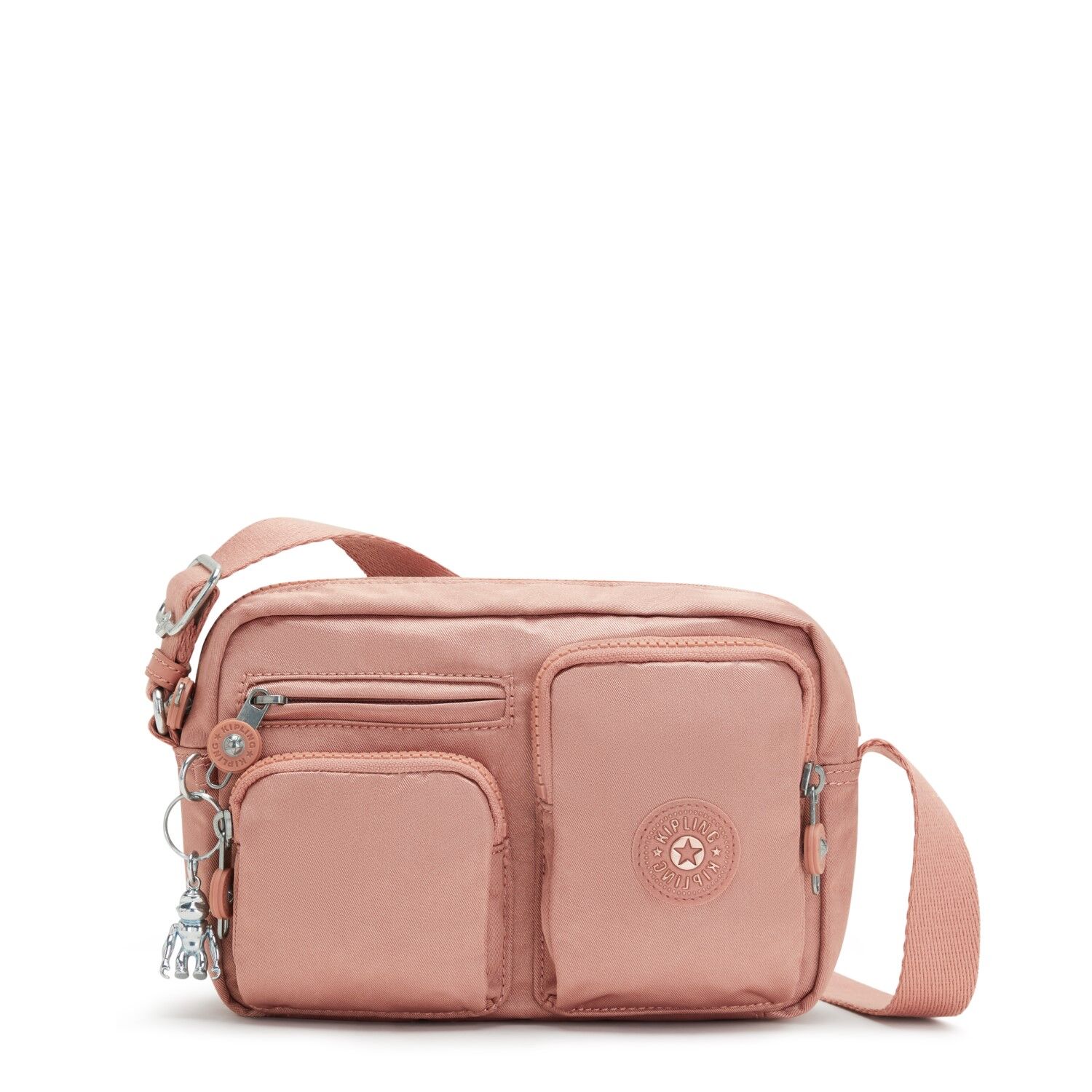 Kipling ALBENA Kleine Umhängetasche Dynamic Twill Warm Rose