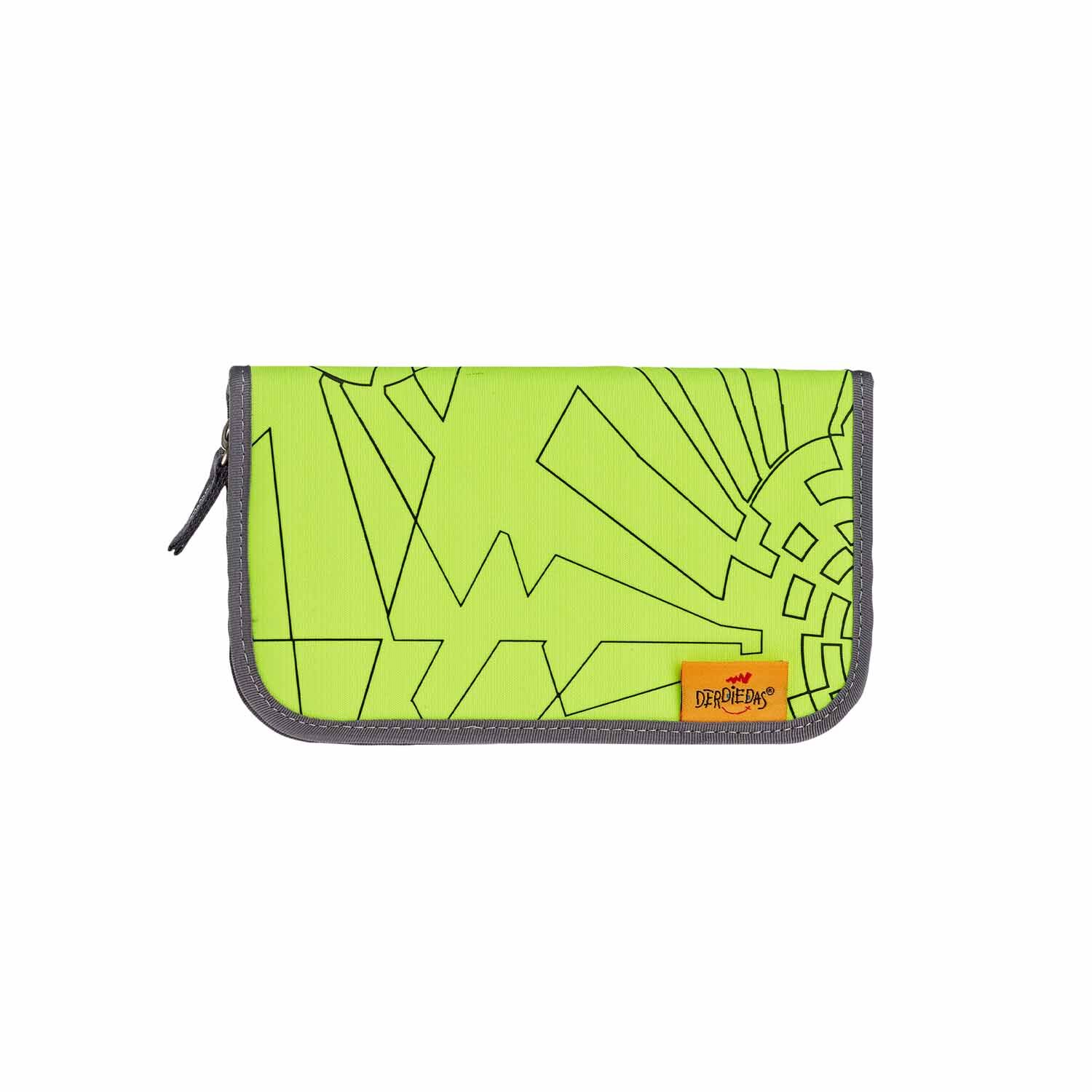 DerDieDas ErgoFlex EASY "Superflash" Schulrucksack-Set 5-teilig mit Sportbeutel Neon Fighter