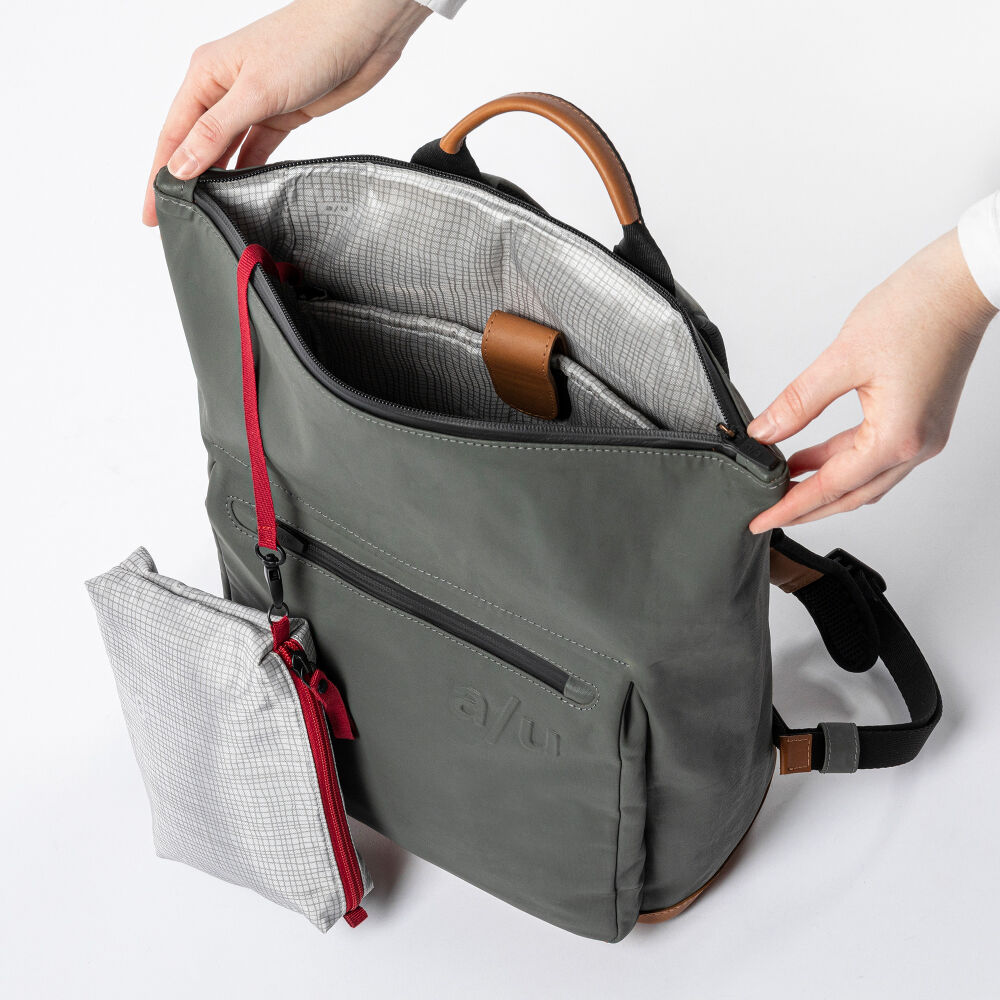 aunts & uncles Japan Okayama Rucksack mit 13" Notebookfach gravity grey