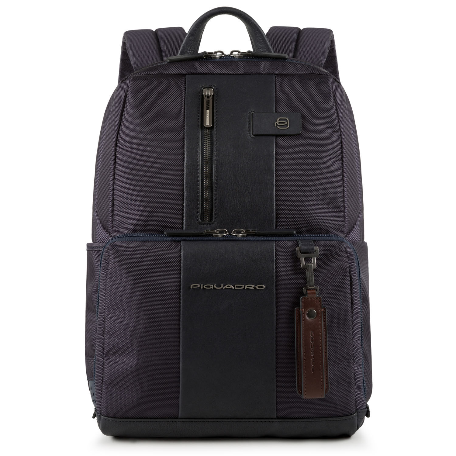Piquadro Brief Laptoprucksack 14" blau