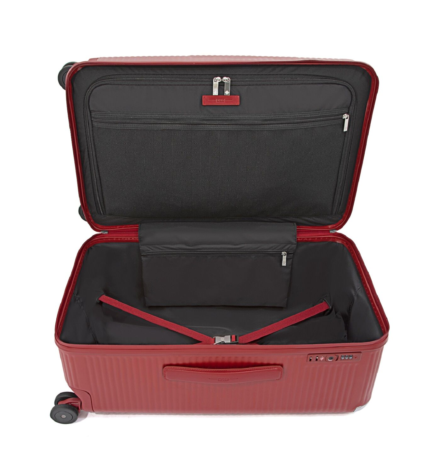 FPM Bank Zip Trunk on Wheels S Cherry Red FPM Bank Zip Trunk on Wheels S Cherry Red