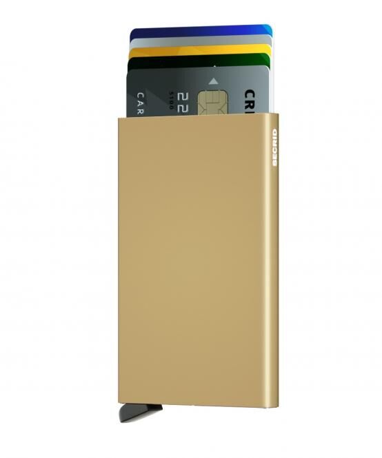 Secrid Cardprotector aus Aluminium C-Gold