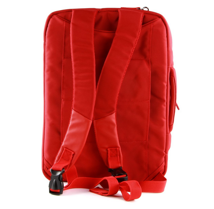 March bags take a'way Rucksack-Tasche mit Laptopfach 15 Zoll red