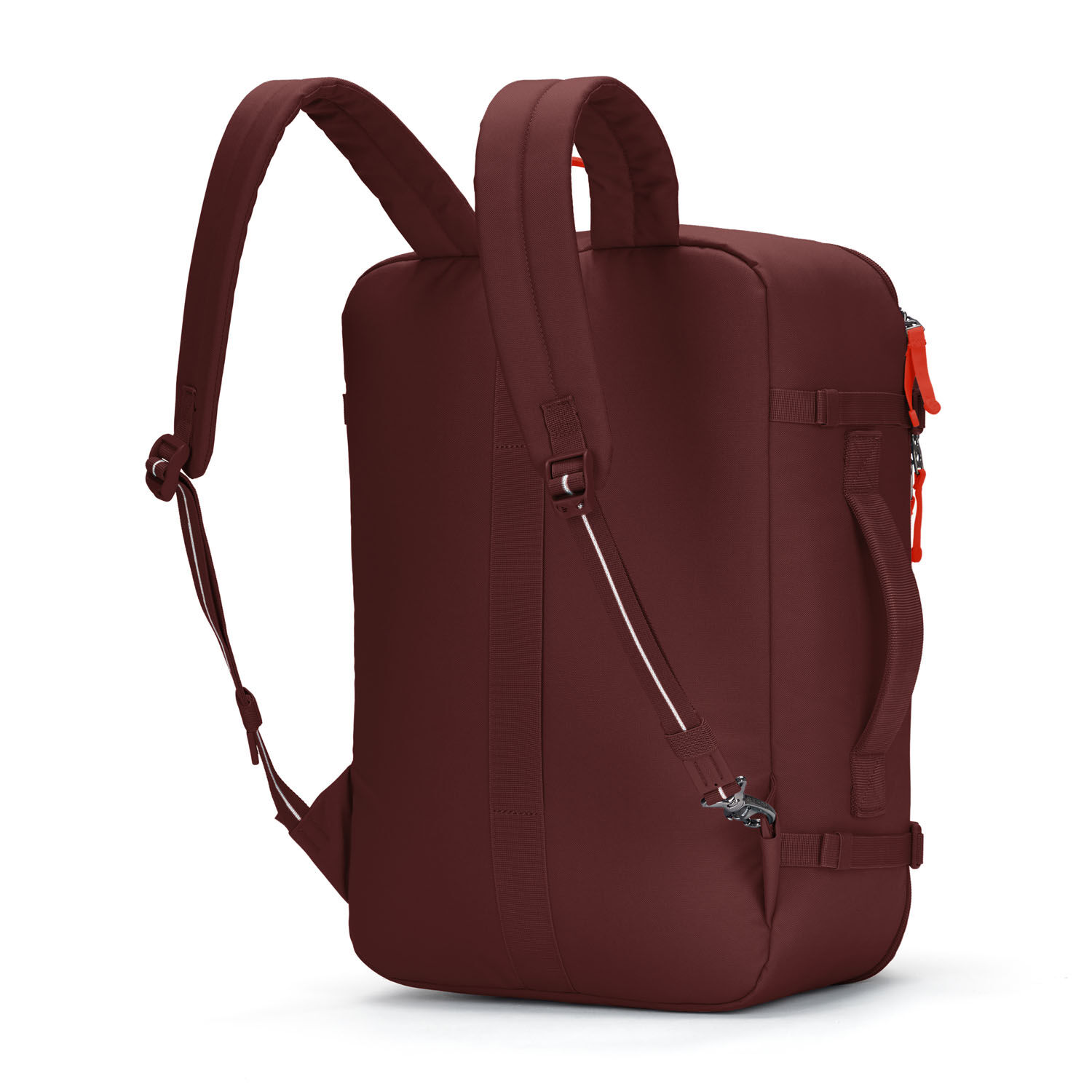 pacsafe GO Anti-Theft 34L Carry-on Backpack Garnet Red