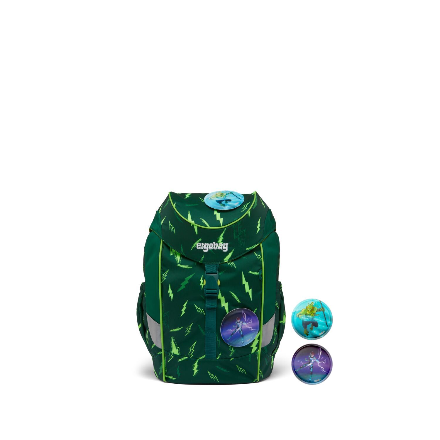 ergobag mini LUMI Edition, Kindergartenrucksack 2-tlg. 2025 Bärtastisch