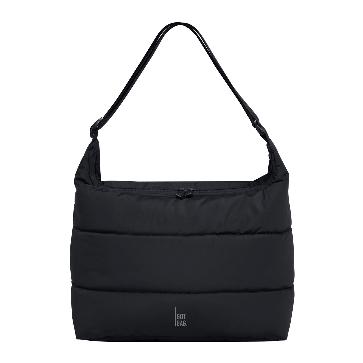 GOT BAG Puffer Square Bag Large black monochrome GOT BAG Puffer Square Bag Large black monochrome