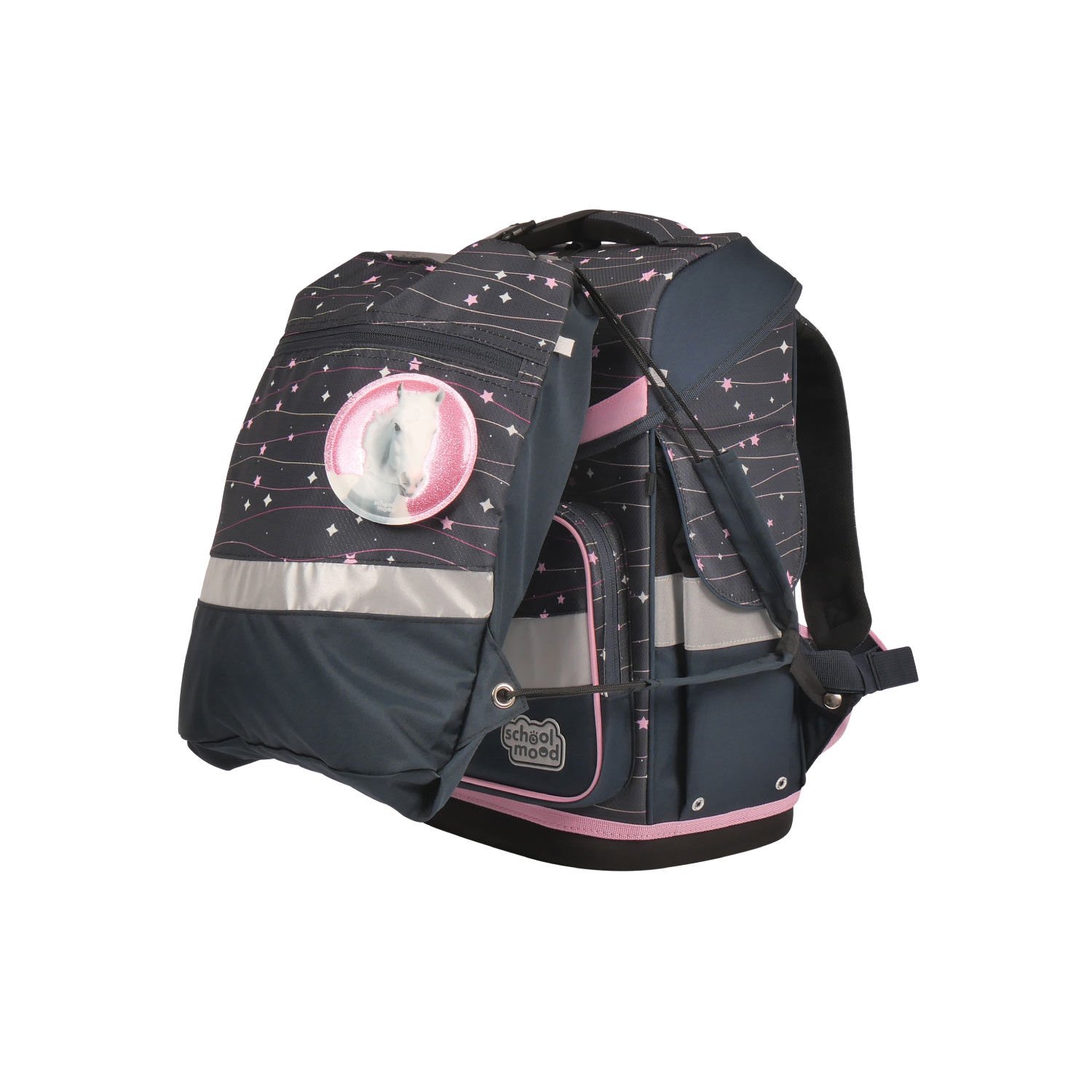 School-Mood Timeless Schulranzenset 7-teilige Ella (Pony)