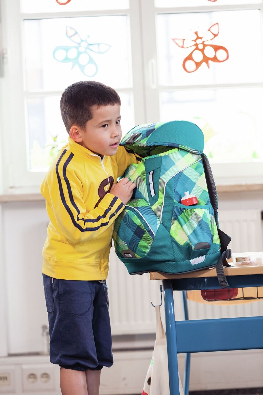 Deuter School OneTwo Set - Sneaker Bag, 5-teilig magenta-deer