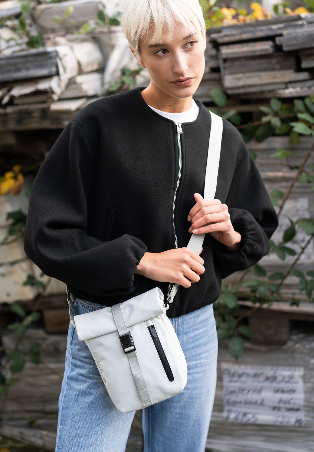 aunts & uncles Japan RE Yodo Umhängetasche Rolltop cloud nine