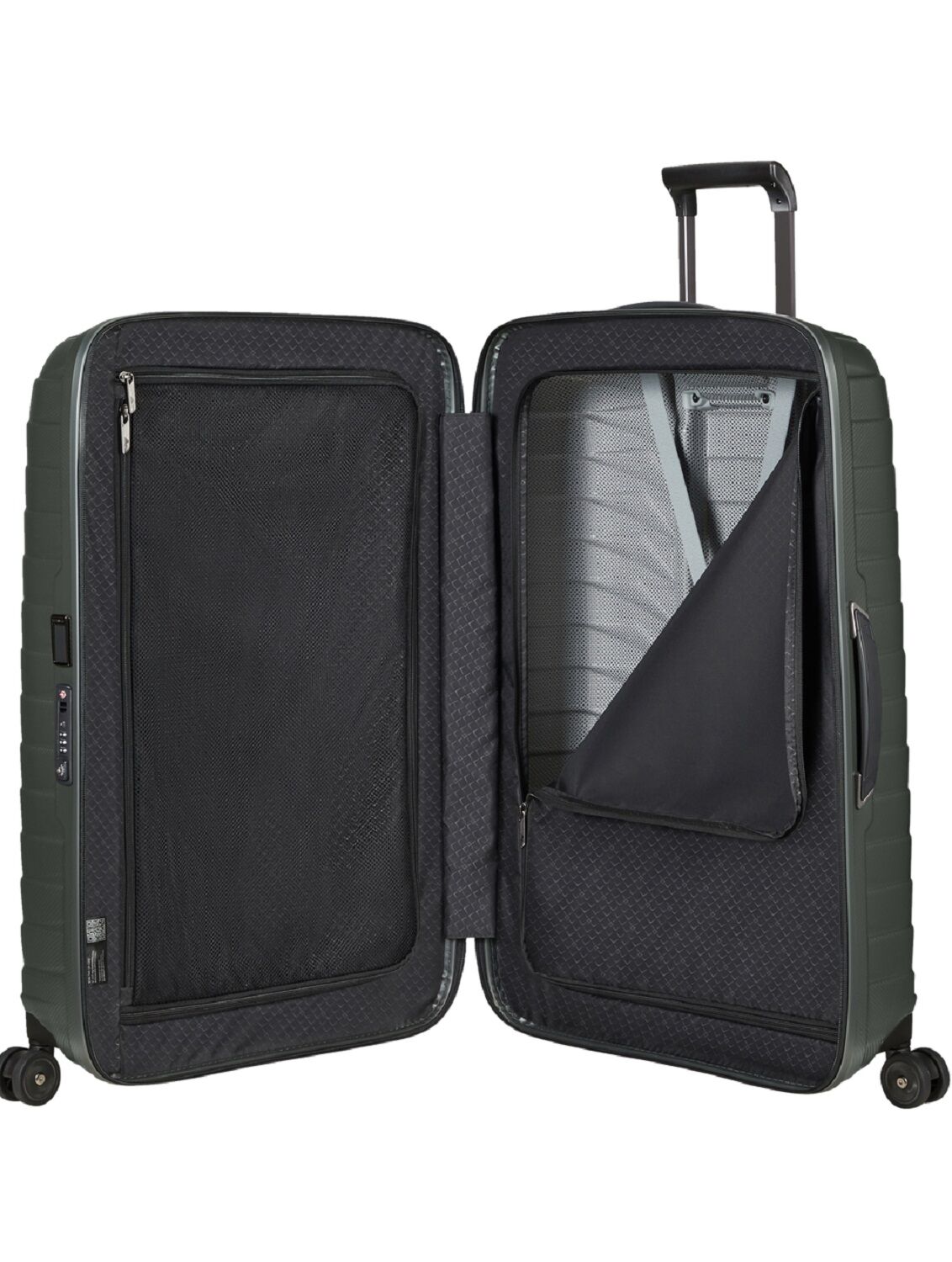 Samsonite Proxis Trolley mit 4 Rollen 81cm + GRATIS HOTELGUTSCHEIN Matt Climbing Ivy
