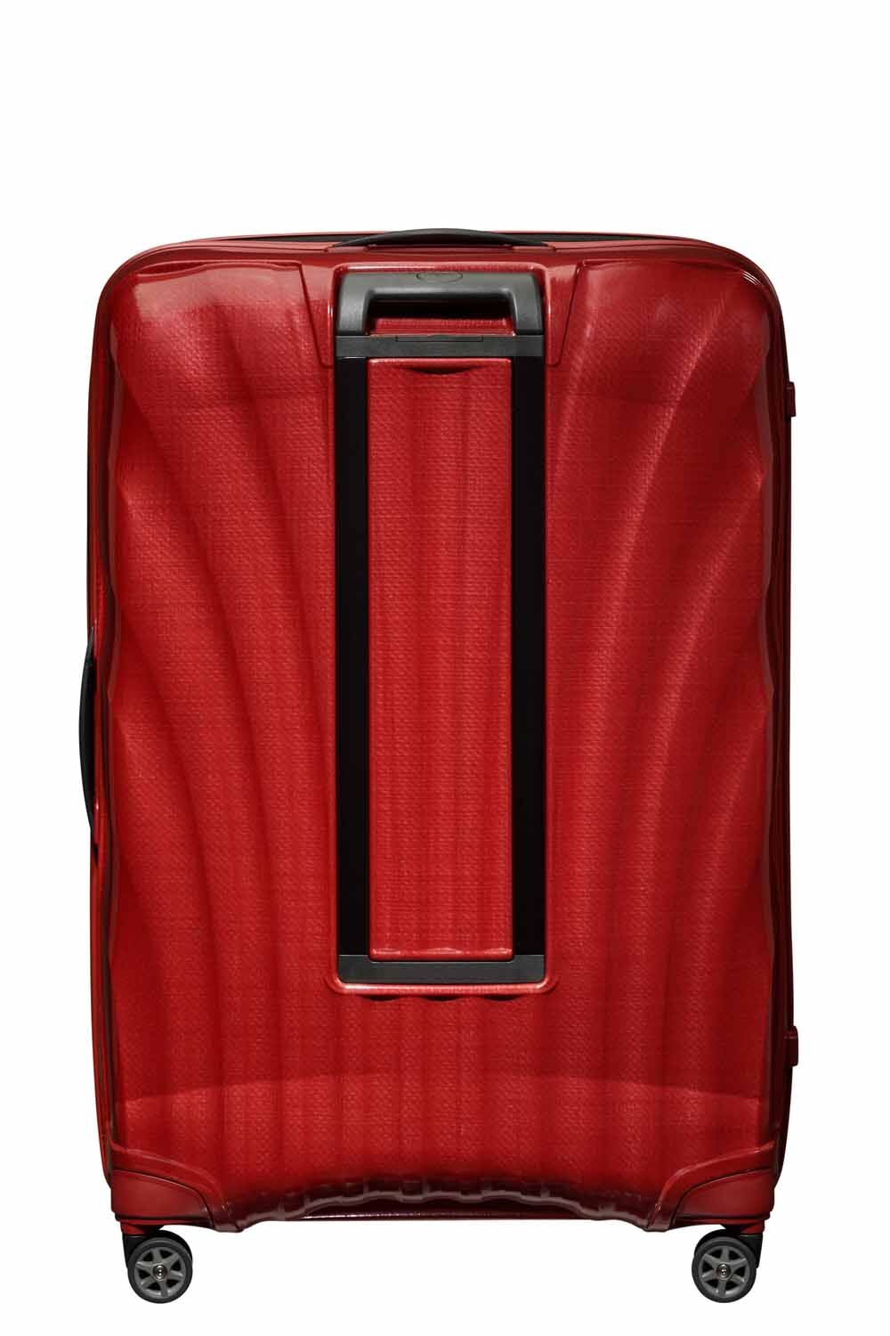 Samsonite C-Lite Trolley mit 4 Rollen 86cm + GRATIS HOTELGUTSCHEIN Chili Red