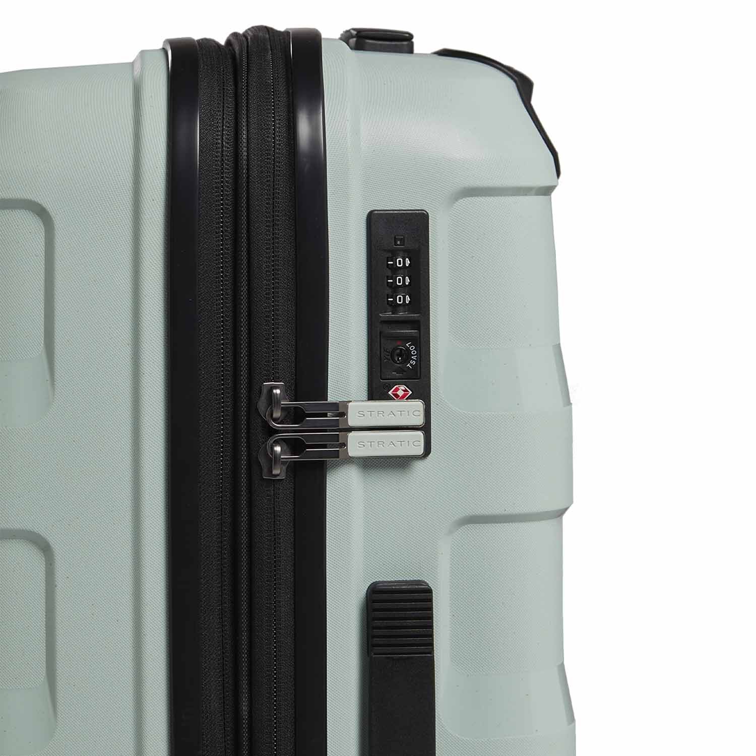 Stratic Straw + Hartschalen-Koffer M, erweiterbar mint