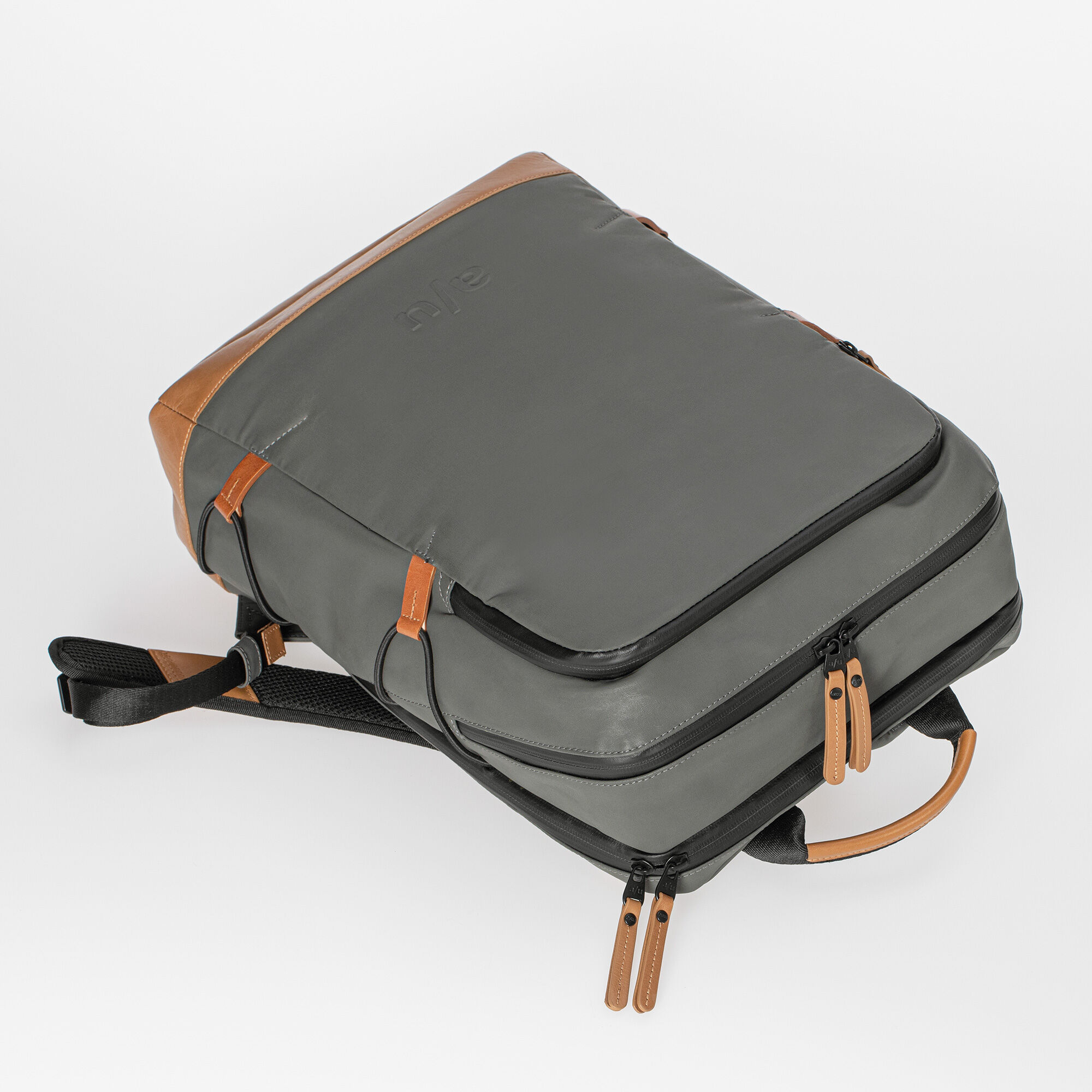 aunts & uncles Japan Kawaguchi Rucksack mit 15" Notebookfach gravity grey