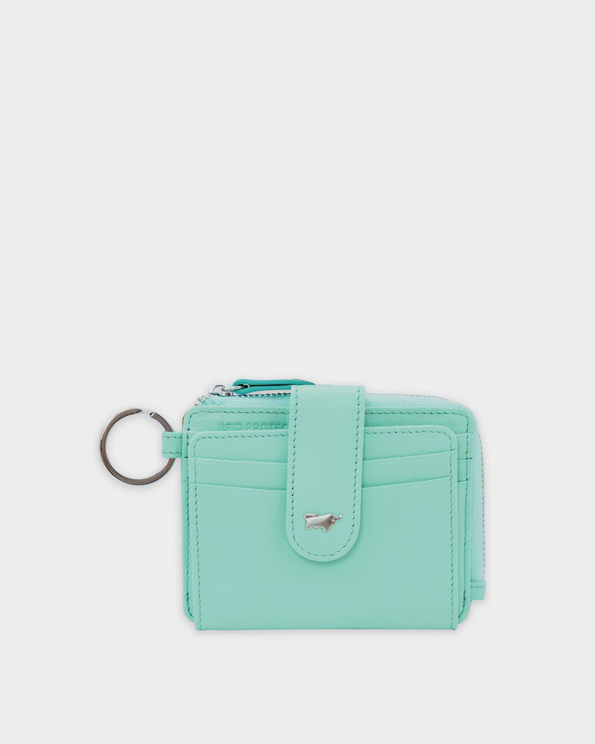 Braun Büffel JOY RFID Kartenbörse mit Schlüsselring 8CS aquamarin Braun Büffel JOY RFID Kartenbörse mit Schlüsselring 8CS aquamarin