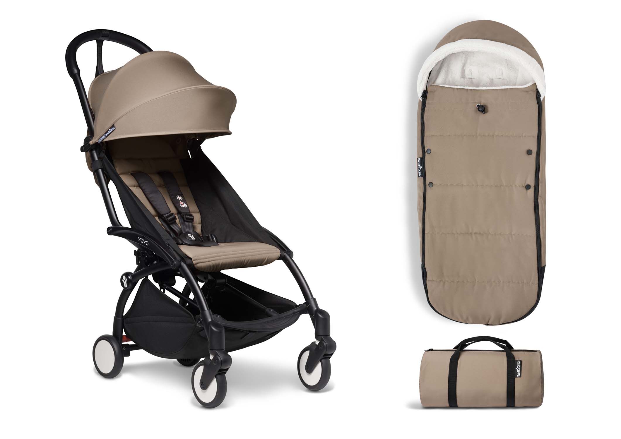Babyzen Yoyo Accessoires Fußsack taupe Babyzen Yoyo Accessoires Fußsack taupe