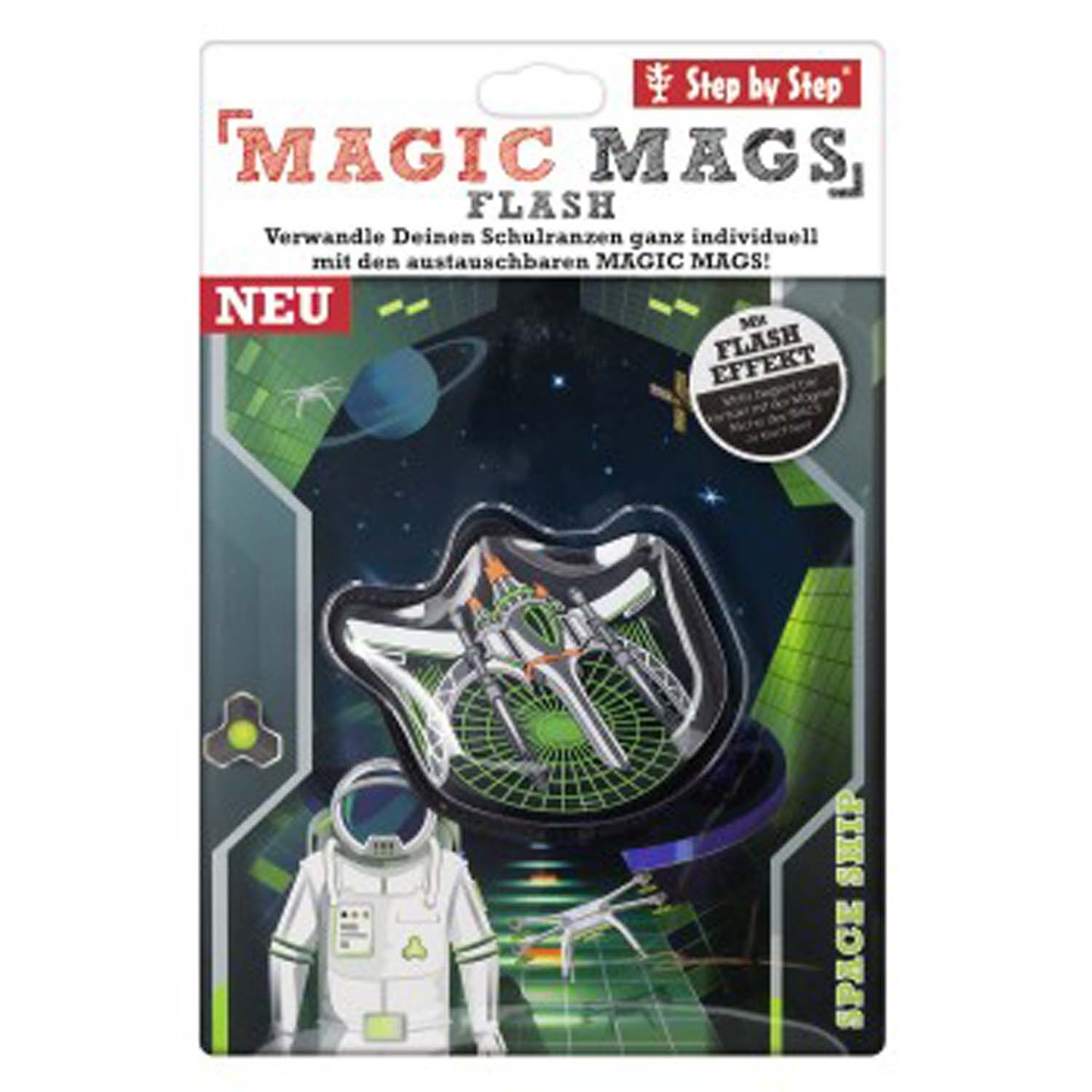 Step by Step MAGIC MAGS FLASH Space Ship Skylar