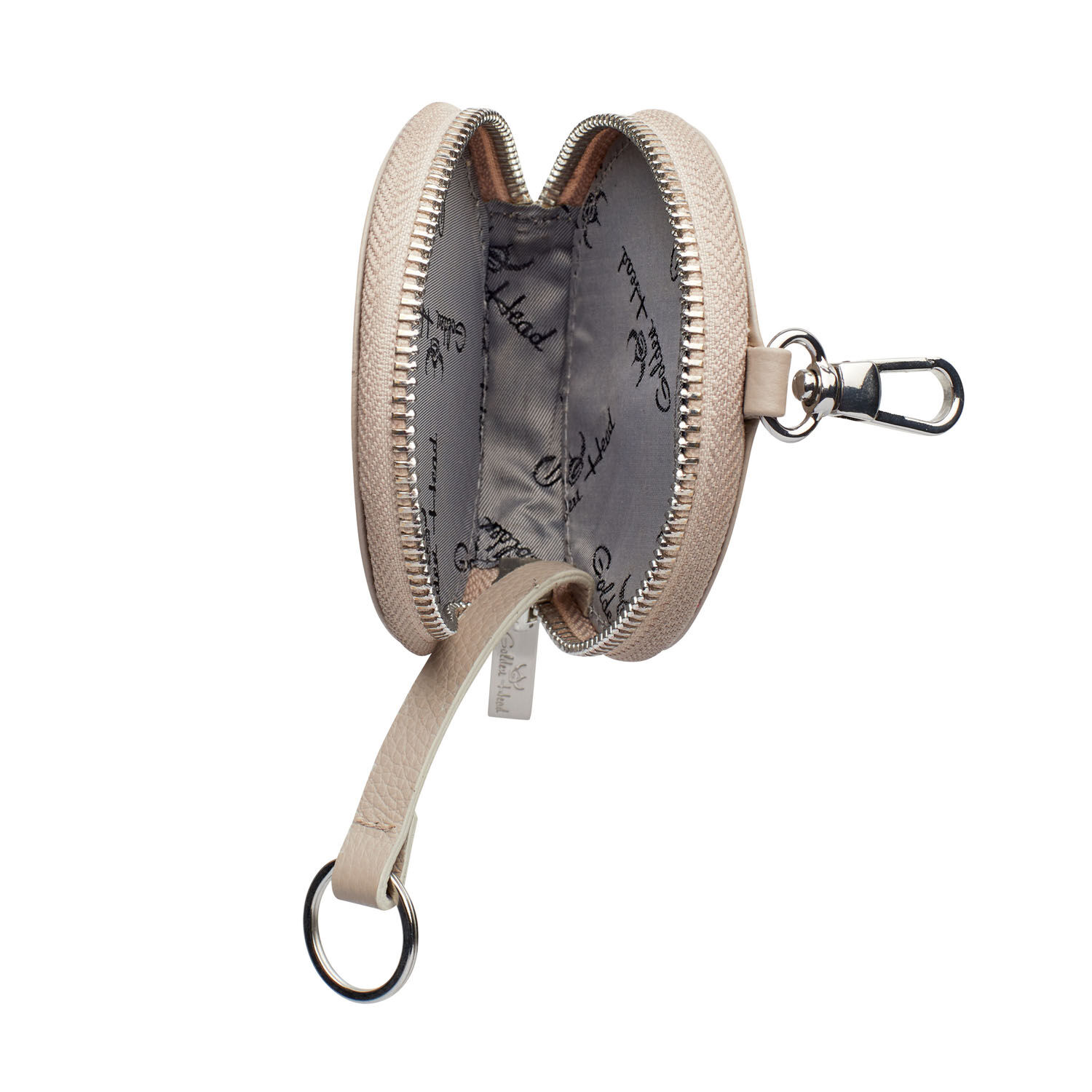 Golden Head Palma RV-Schlüsseletui rund taupe