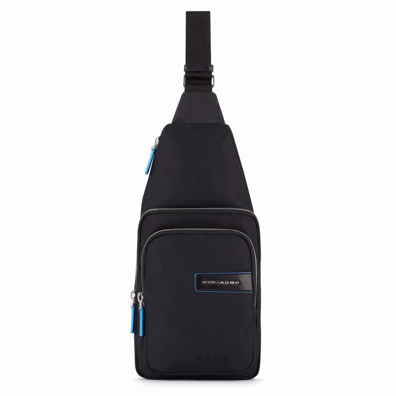 Piquadro PQ-RY Querträgertasche aus rezykliertem Stoff Piquadro PQ-RY Querträgertasche aus rezykliertem Stoff