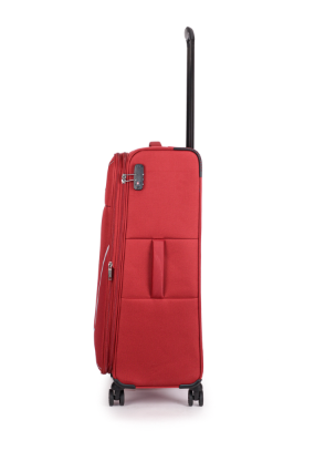 Stratic Strong Trolley M, 4 Doppelrollen, erweiterbar redwine