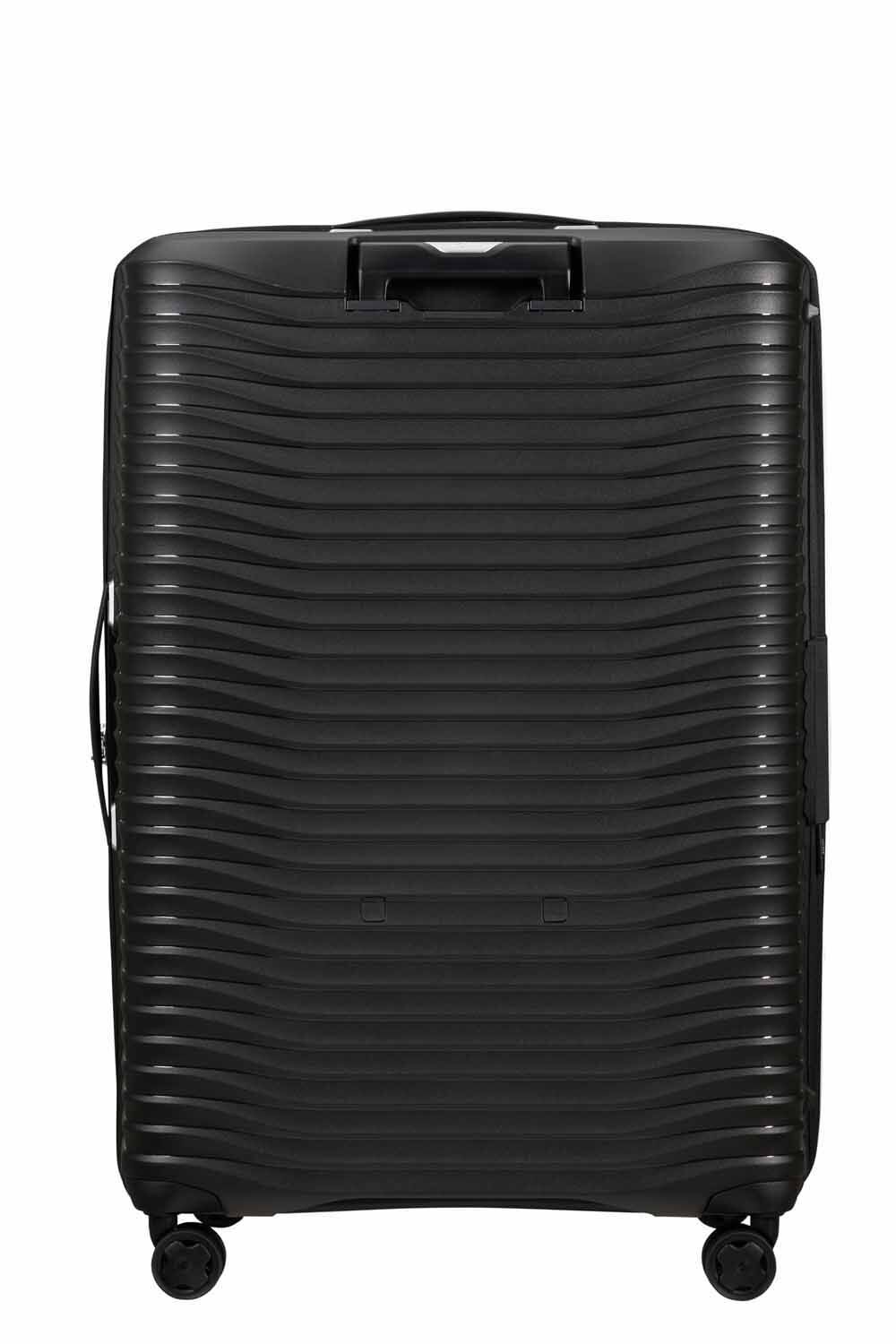 Samsonite Upscape Trolley mit 4 Rollen erweiterbar 81cm + GRATIS HOTELGUTSCHEIN Schwarz