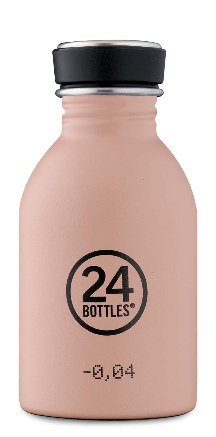 24Bottles® Urban Bottle Earth 250ml Dusty Pink Stone
