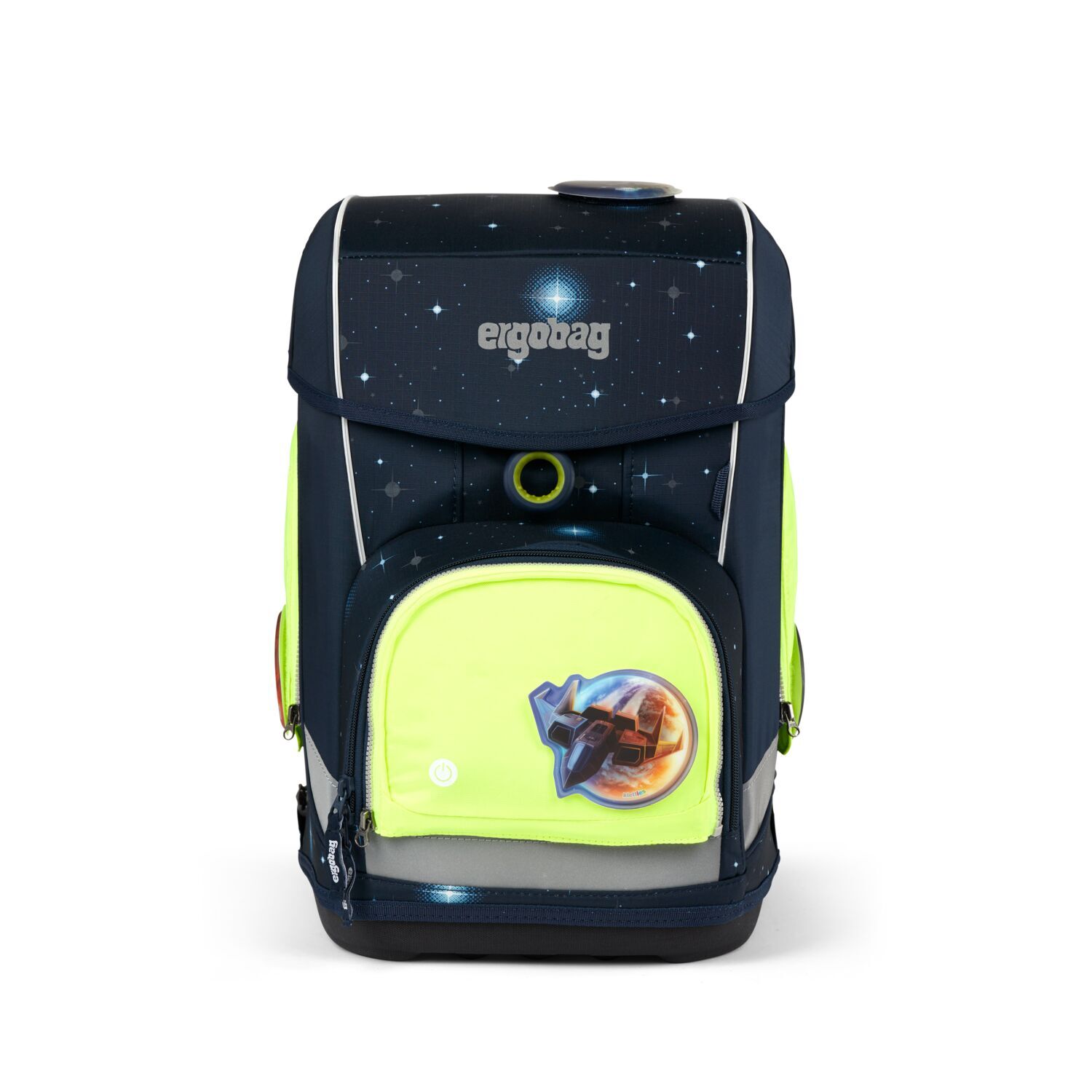 ergobag Schulzubehör Fluo LED Zip Set, 3-tlg. ab 2019 Gelb
