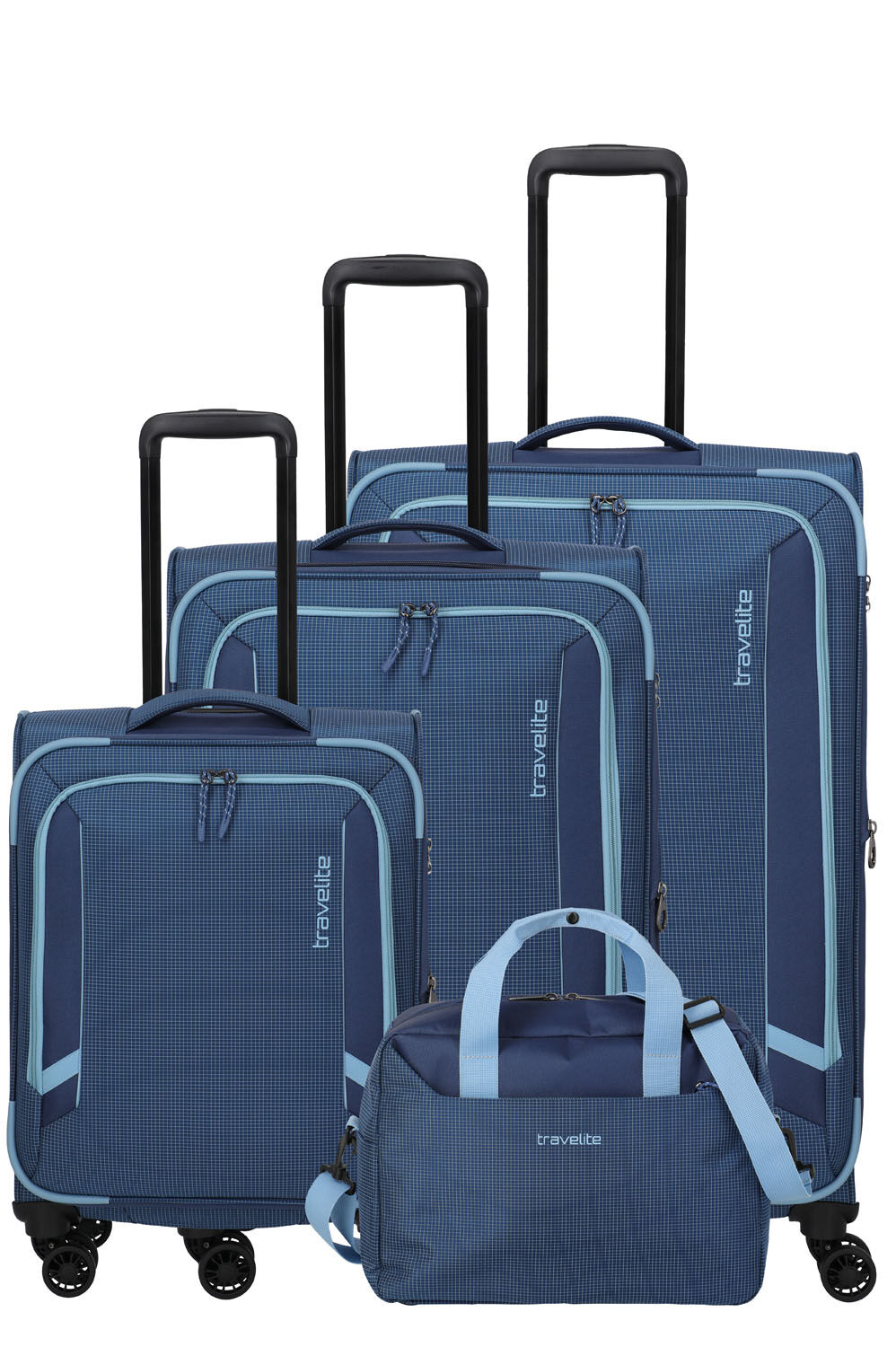 Travelite CORSIICA 3-tlg. Koffer- Set + Bag